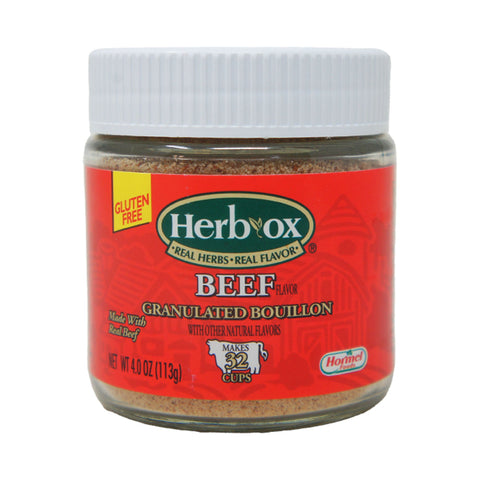 Herb-Ox Beef Granulated Bouillon 4 oz – Gluten-Free Flavor Booster