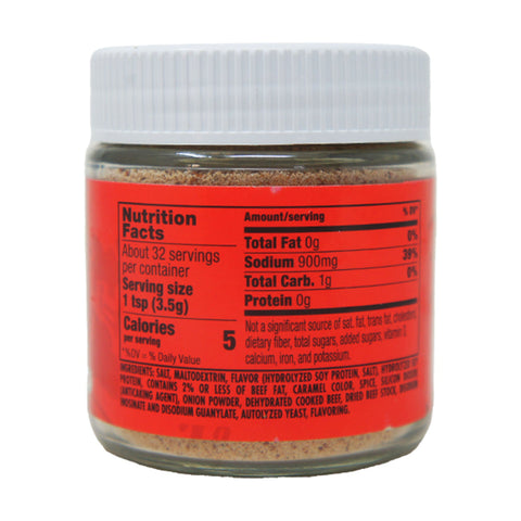 Herb-Ox Beef Granulated Bouillon 4 oz – Gluten-Free Flavor Booster Nutrition Facts