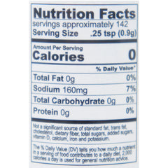 Bad Byron’s Butt Rub BBQ Barbecue Seasoning 4.5 oz – Nutrition Facts