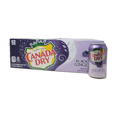 Canada Dry Ginger Ale, Blackberry, 12 Ounce Cans (12 Pack)
