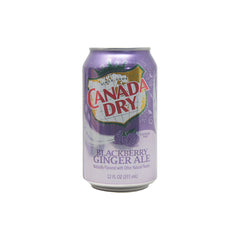Canada Dry Ginger Ale, Blackberry, 12 Ounce Cans (12 Pack)