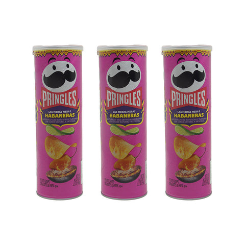 Pringles, Las Meras Meras Habaneras, 5.5 oz (3 Pack)