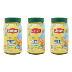 Lipton Diet Decaffeinated Ice Tea Mix, Lemon Flavored, 3 oz (3 Pack)