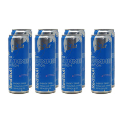 Red Bull Juneberry Summer Edition Energizer Drink, 12 fl oz, (8 Pack)