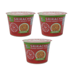 Aces Food Sriracha Ramen Noodle Soup, Orignal Flavor, 3.8 oz (3 Pack)