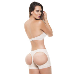 Ann Michell Fajas Colombianas Butt Lifting Short Push-Up Levantacola Body Shaper