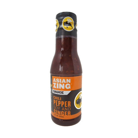 Asian Zing, Sauce, Chili Pepper Soy And Ginger 12 fl oz Bottle