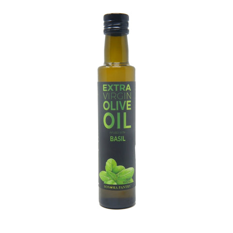 Sonoma Pantry Extra Virgin Olive Oil Infuse with Basil 8.5 FL OZ 