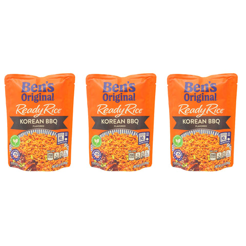 Ben's Original, Ready Rice, Korean BBQ 8.5 oz (3 pack)