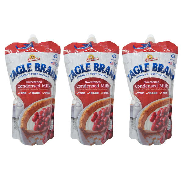 Borden, Eagle Brand, Sweetenedn Condensed Milk, 14 oz  (3 pack)