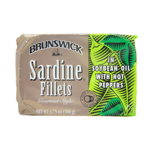 Brunswick, Sardine Fillets, Gourmet Style, 3.75 oz 