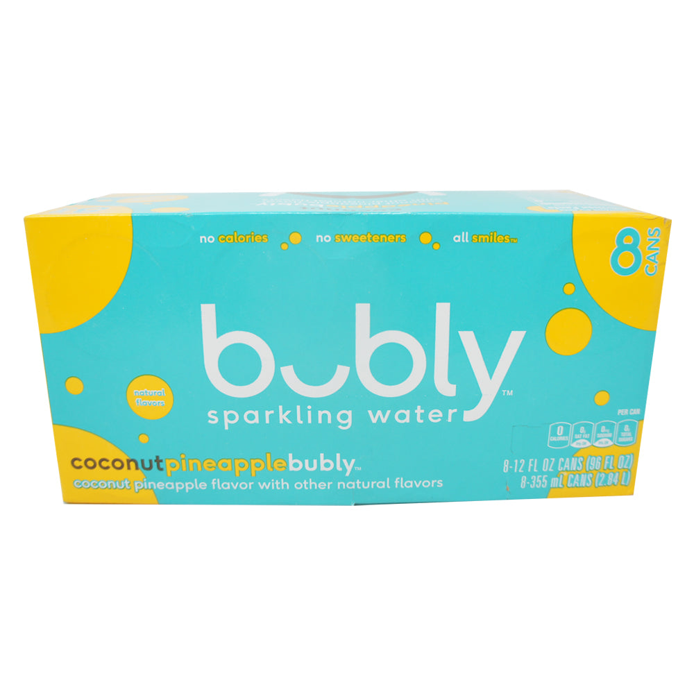 Bubly Sparkling Water, Coconut Pineapple Bubly
