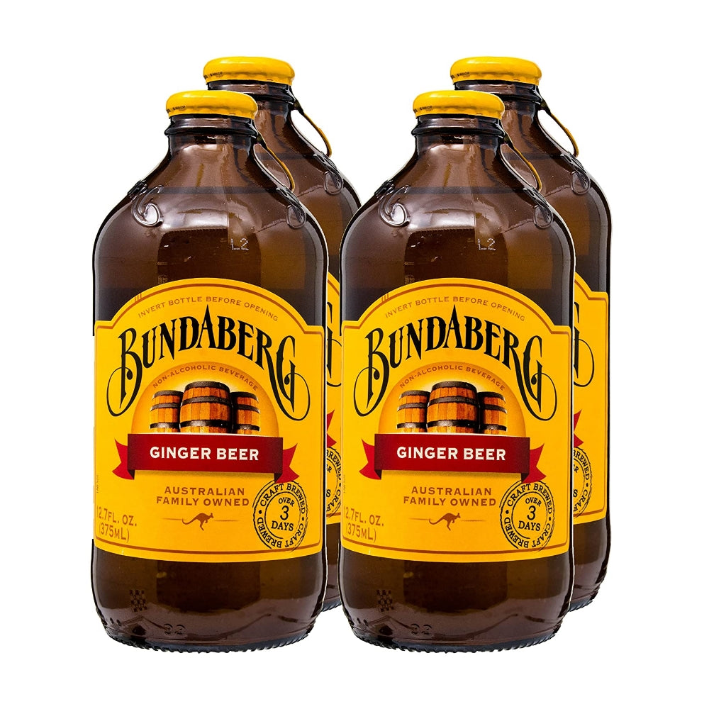 Bundaberg Ginger Beer, 12.7 Fl Oz Bottle (4 Pack) - theLowex.com