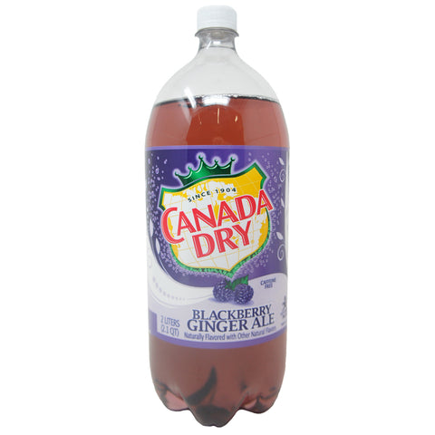 Canada Dray, Blackberry Ginger Ale, 2 Lt