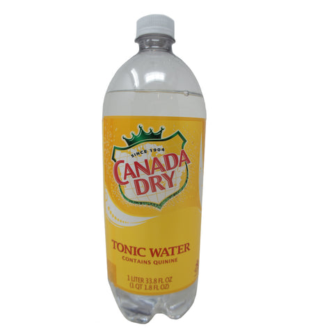 Canada Dry, Tonic Water, Contains Quinine, 1 Lt