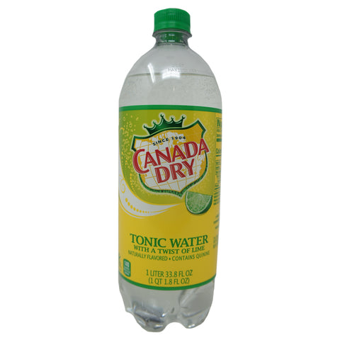 Canada Dry, Tonic Water, With Twist Of lime, 1 Lt