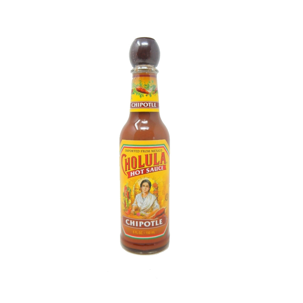 Cholula Hot Sauce Salsa Picante Original, Chili Lime, Chipotle, 5 fl oz Bottle