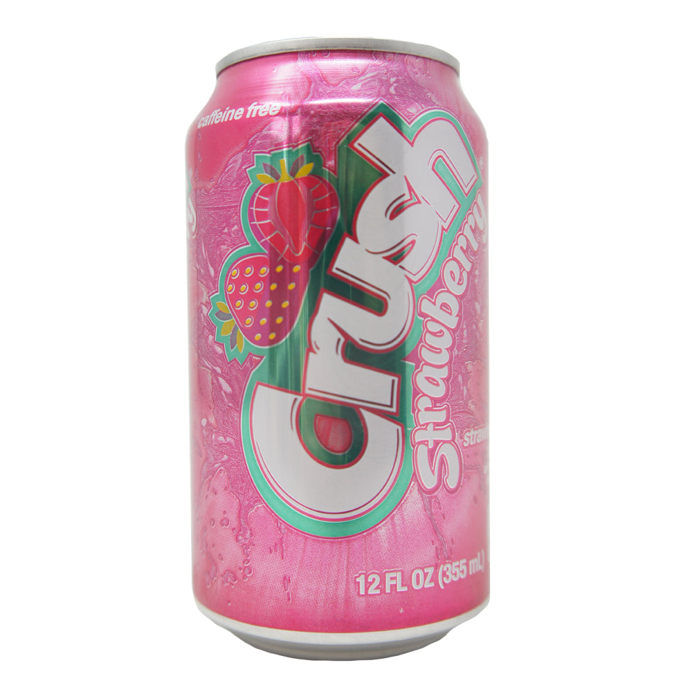 Crush ,Strawberry Soda 12 oz (12 pack) (1)
