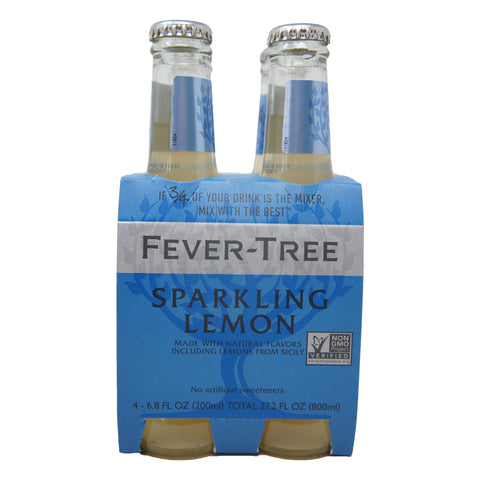 Fever Tree, Sparkling Lemon, 4-6.8 fl oz pack