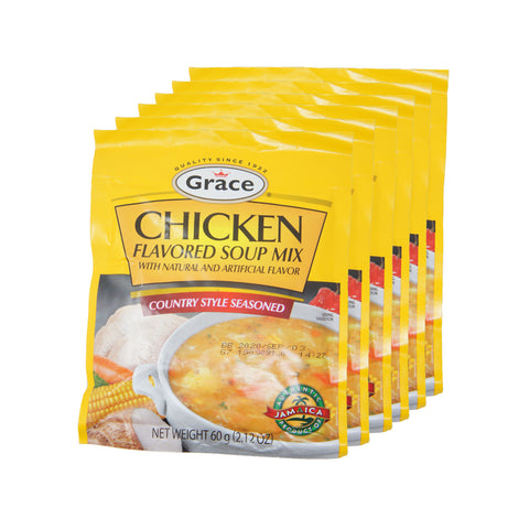 Grace, Chicken Flavored Soup Mix, 2.12 oz