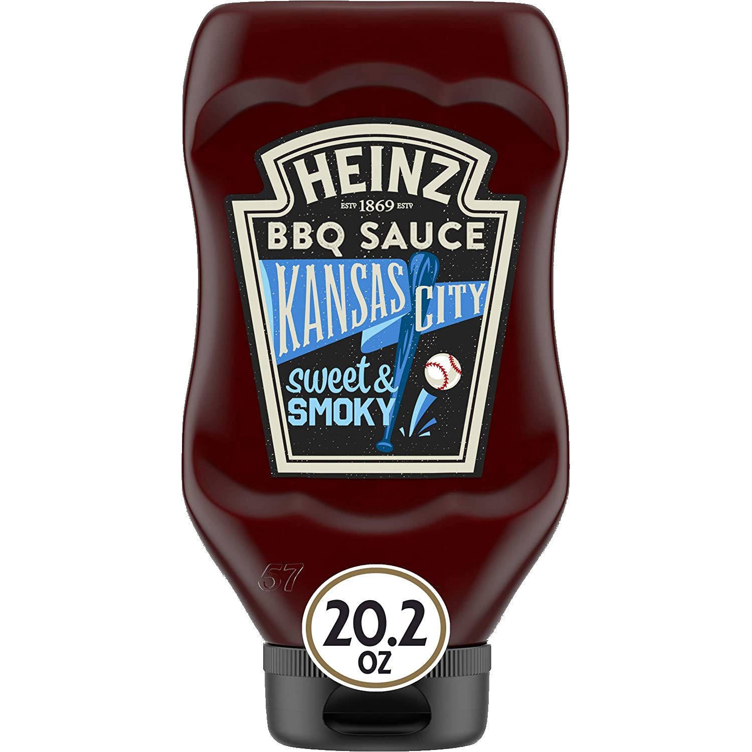 Heinz Kansas City Style Sweet & Smoky BBQ Sauce 20.2 oz. Bottle