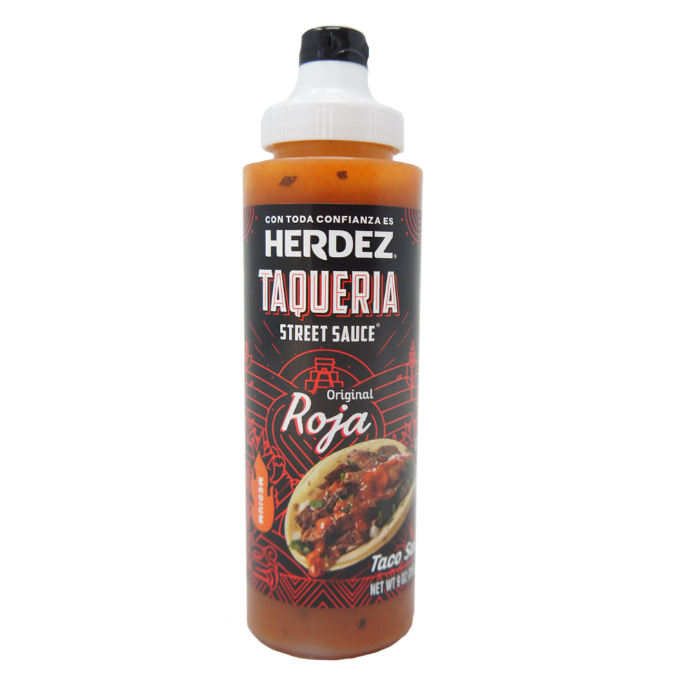 Herder Taqueria, Street Sauce Original Roja, 9 oz