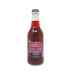 IBC, Black Cherry Soda, 12 oz Bottle