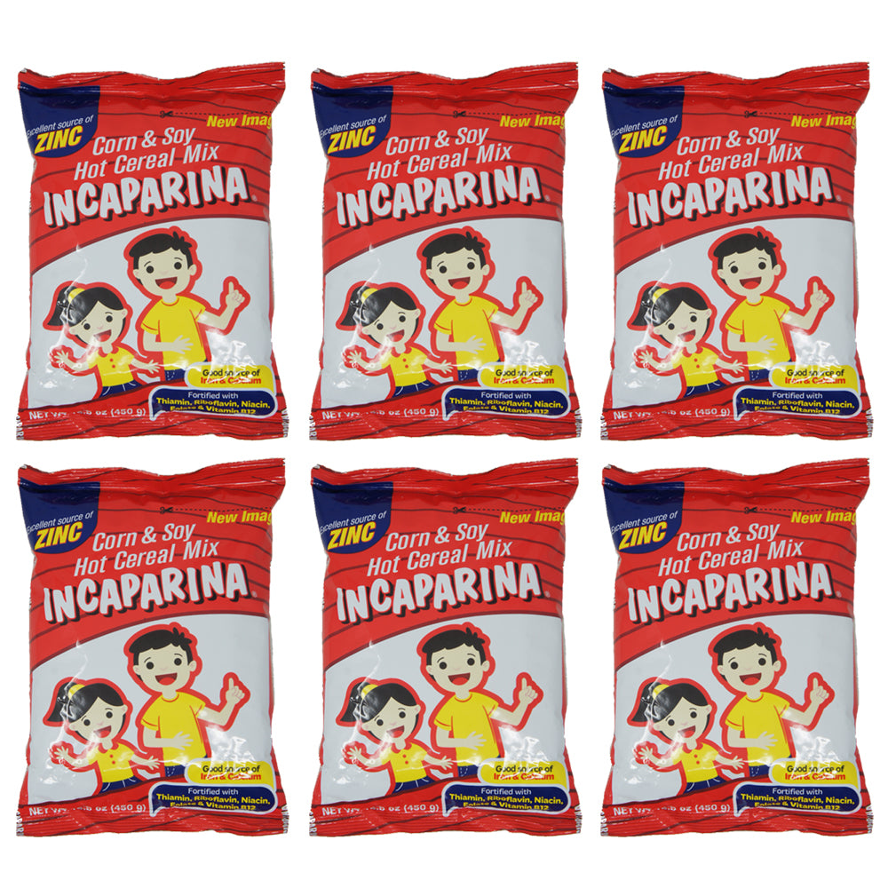 Incaparina, Corn & Soy Hot Cereal Mix, 15.9 oz  6 pack