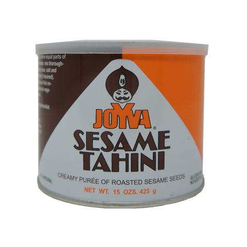 Joyva, Sesame Tahini, Creamy Purée Of Roasted Sesame Seeds, 15 oz Can