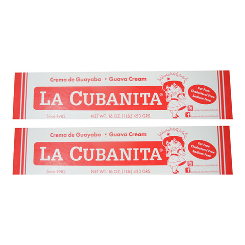 La Cubanita, Guava Cream, Crema De Guayaba, 16 oz (2 pack)