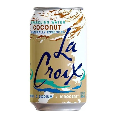 La Croix, Naturallt Coconut Essenced, 12 oz (12 Pack)