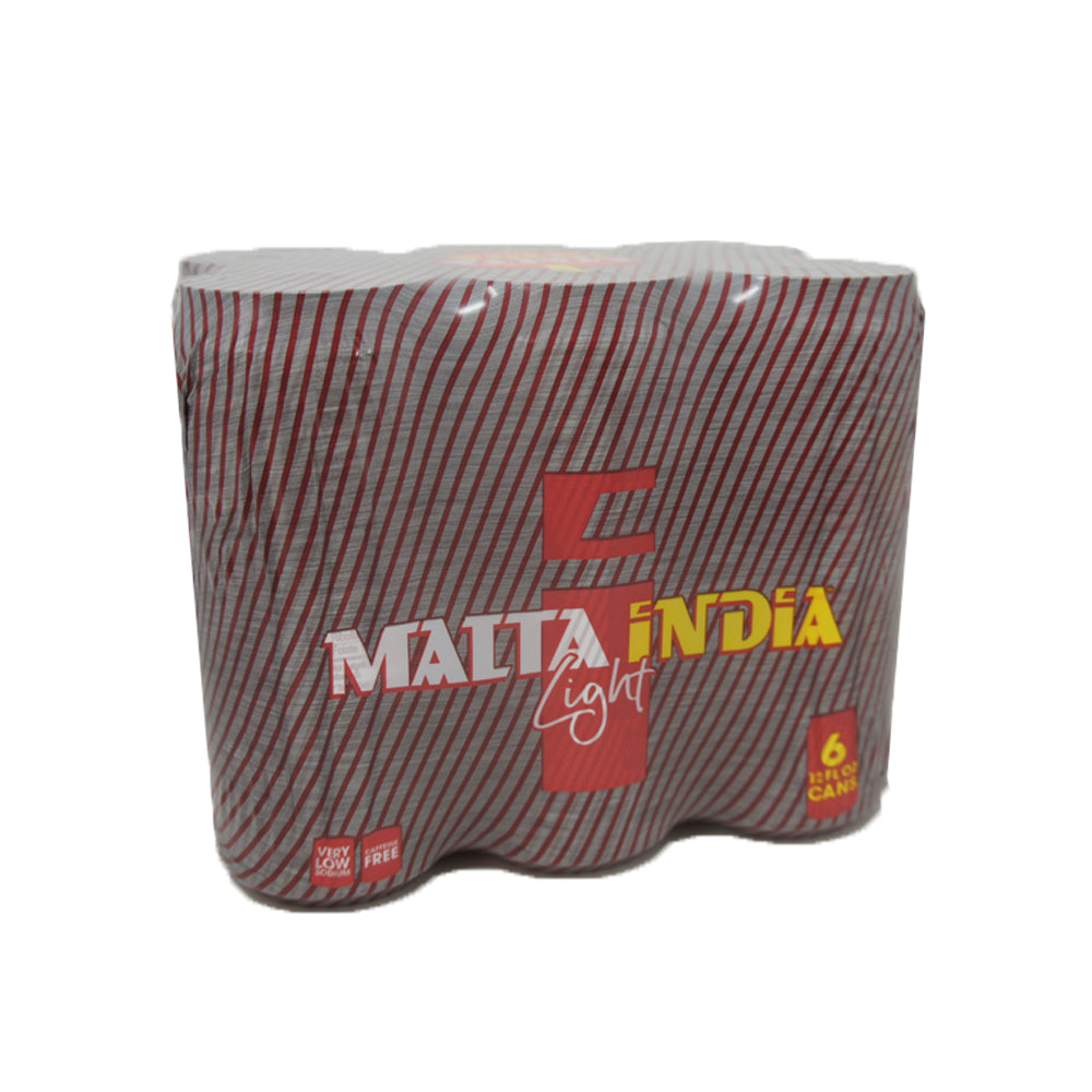 Malta India, Light 12 oz (6 pack)