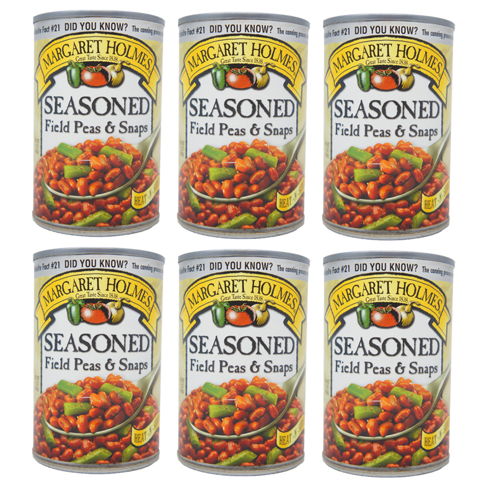 Margaret Holmes, Seasoned Field Peas & Snaps (6 Pack)