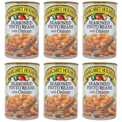 Margaret Holmes, Seasoned Pinto Beans With Onions, 15 oz (6 pack)