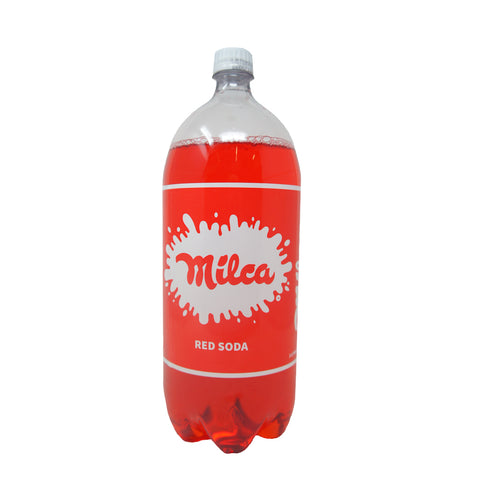 Milca, Red Soda, 2-Liter Bottle
