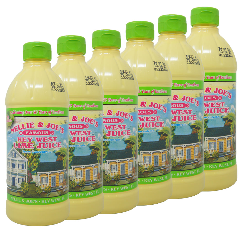 Nellie & Joe's Famous Key West Lime Juice, 12 oz (6 pack)
