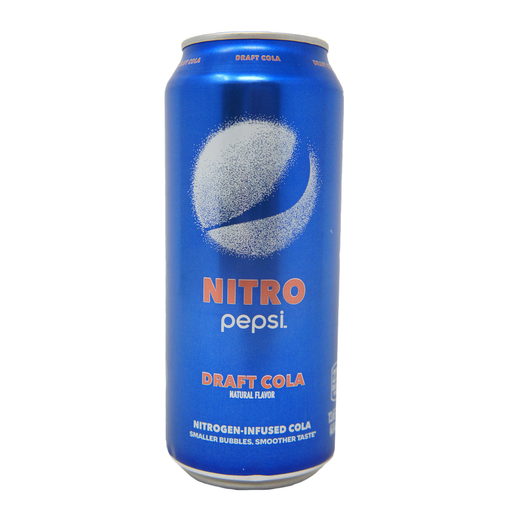 Pepsi Nitro, Draft Cola - Vanilla Natural Flavor, 13.65 oz Can 1 DRAFT
