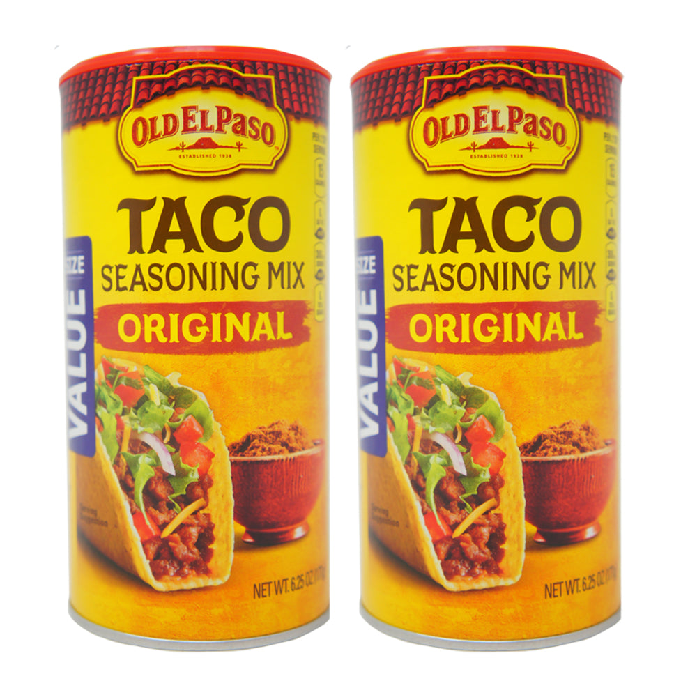 Old El Paso, Taco Seasoning Mix Original, 6.25 oz (2 Pack)