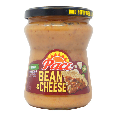 Pace, Bean & Cheese Queso dip, 15 oz Jar