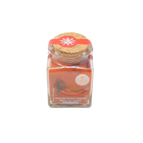 Especias del Sol Smoked Hot Paprika Pimienton Picante Ahumado Imported from Spain 3.6 oz