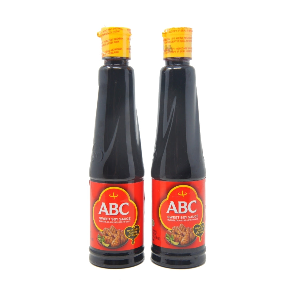 ABC Sweet Soy Sauce Marinade Dip Grilling & Stir Fry Sauce Imported from Indonesia 20.3 FL OZ Pack of 2