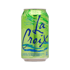 La Croix, Naturally Lime EssencedSparkling Water, 12 oz 12 OZ (8 Pack)