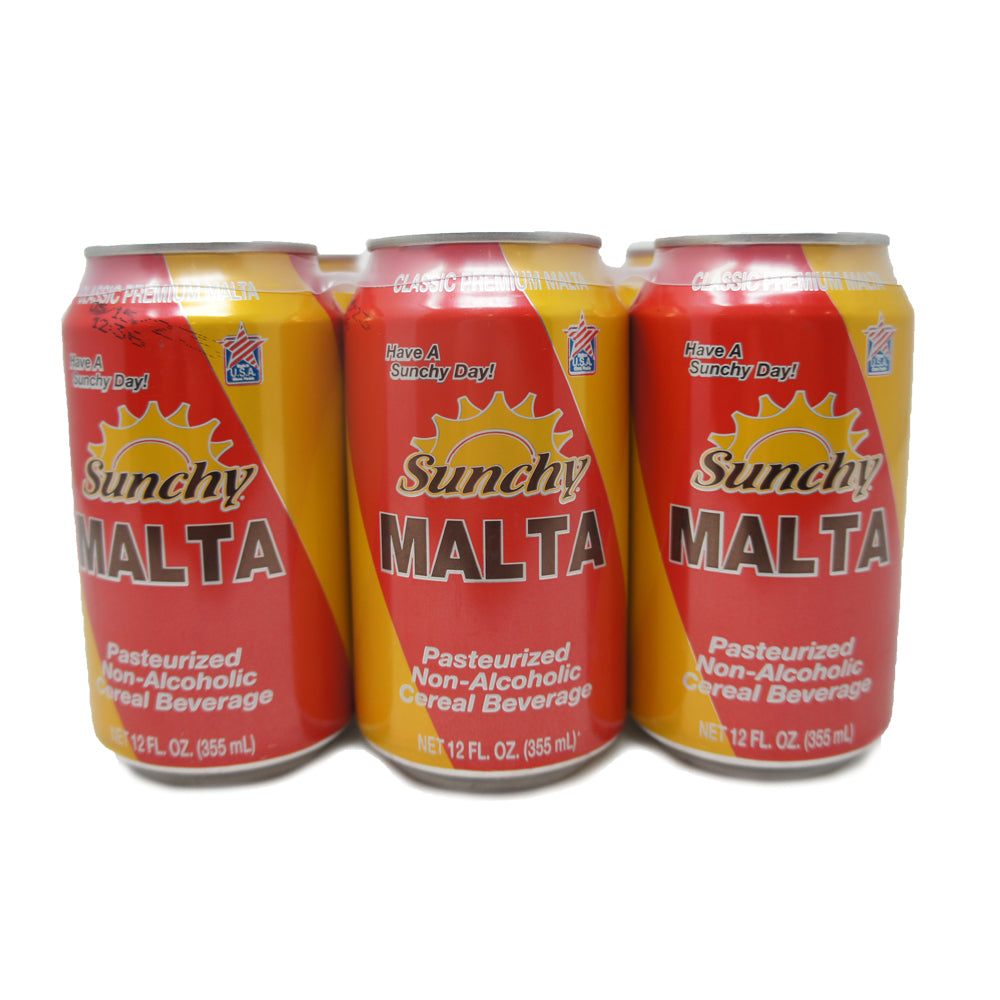 Suchy, Malta, Pasteurized, Non-Alcoholic 12 oz (6 pack)