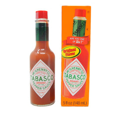 Tabasco Original Flavor Hot Pepper Sauce 5fl oz (148mL)