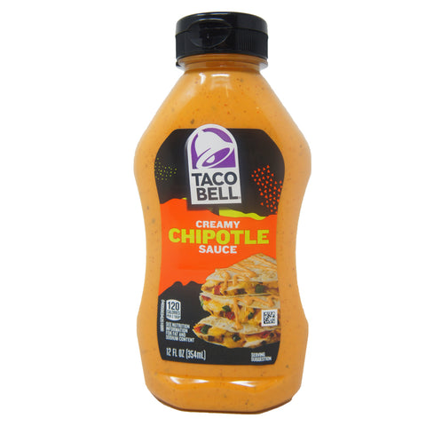 Taco Bell, Creamy Chipotle Sauce, 12 oz