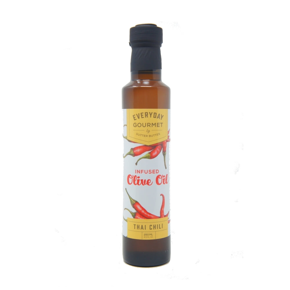 Everyday Gourmet by Sutter Buttes Olive Oil Infuse with Thai Chili 8.5 FL OZ