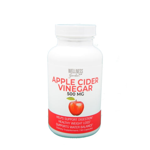 Welness Garden Apple Cider Vinader Helps support Dighestion Healthy Weight Loss 90 Capsules