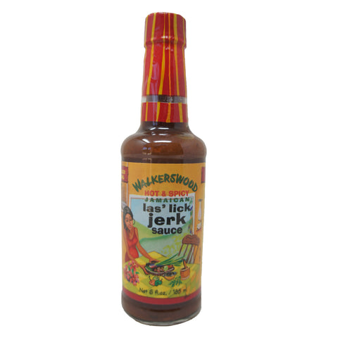 Walkerswood Hot & Spicy Jamaica, Las'Lick Jerk Sauce, 6 oz