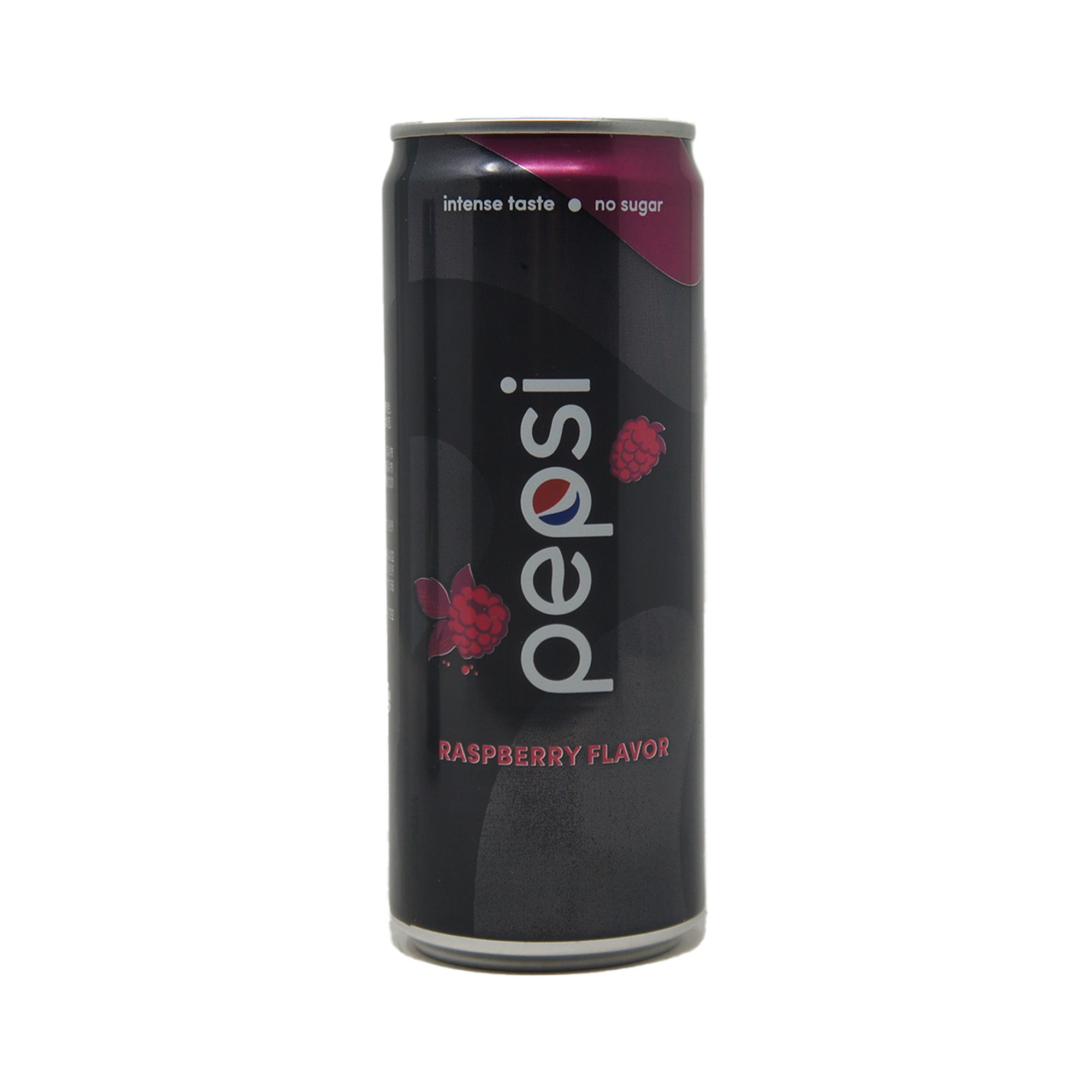 Pepsi Sugar Free, Raspberry Flavored Soda, 330 mL Can, Imported from China