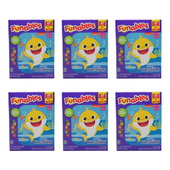 Pinkfong Nickelodeon Baby Shark Fruit Gummy Snacks, 10 Pouches per Pack (6 Pack)